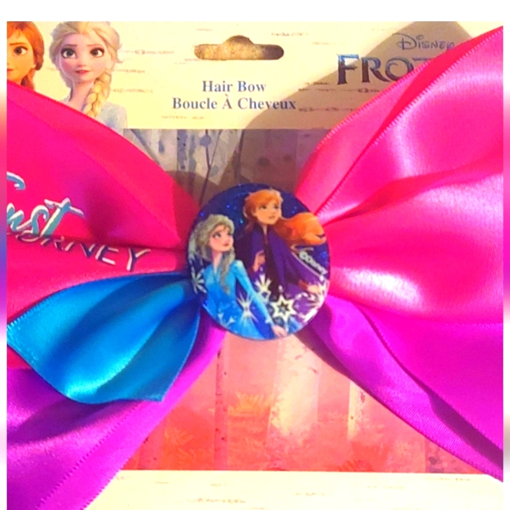 . Frozen Hair Bow Barrett